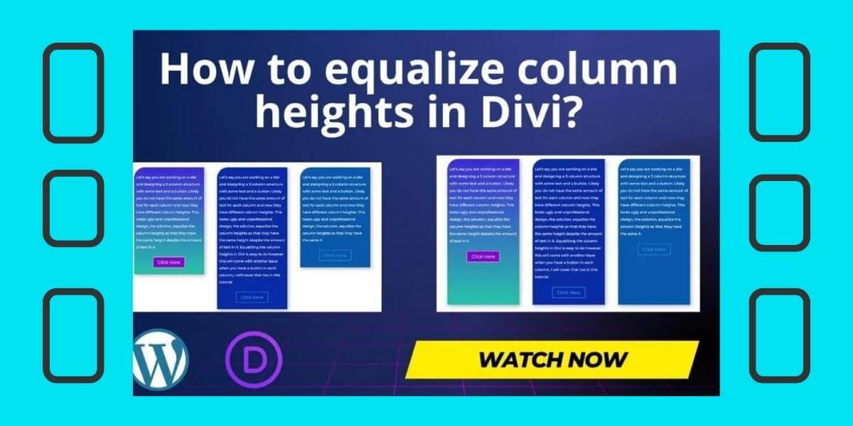 Equalize column