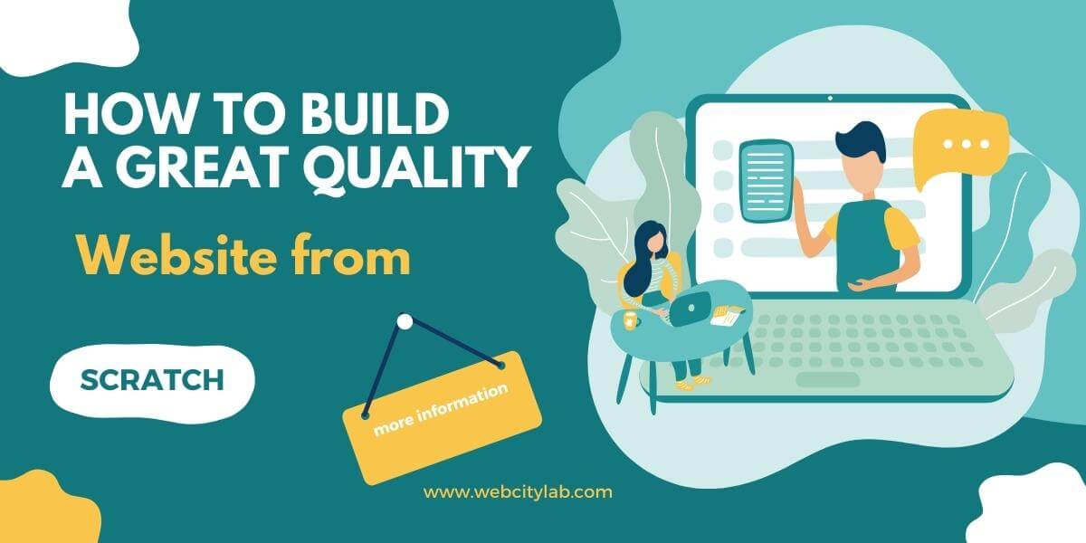 Great Quality Website from Scratch