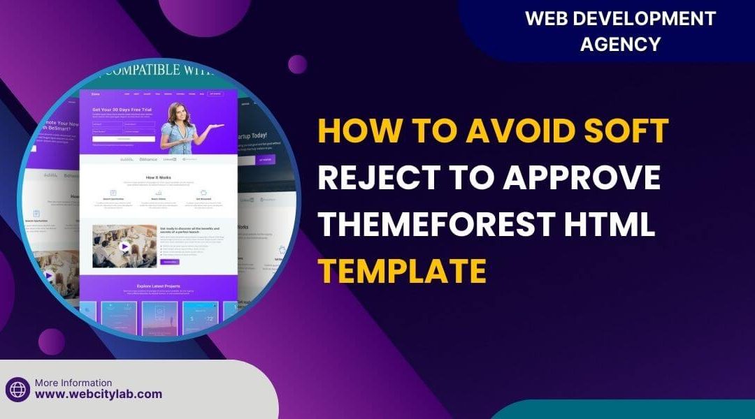 How to avoid soft reject to approve themeforest html template