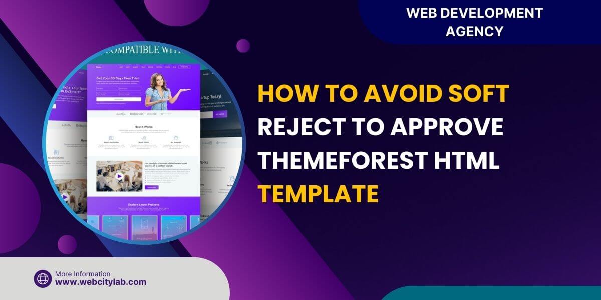 How to avoid soft reject to approve themeforest html template