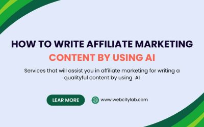 How to write affiliate marketing content by using AI