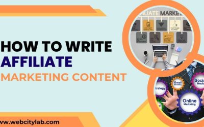 How to write affiliate marketing content