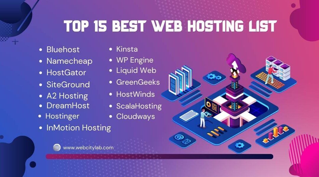 Top 15 Best Web Hosting List