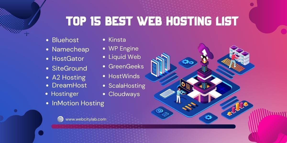 Top 15 Best Web Hosting List