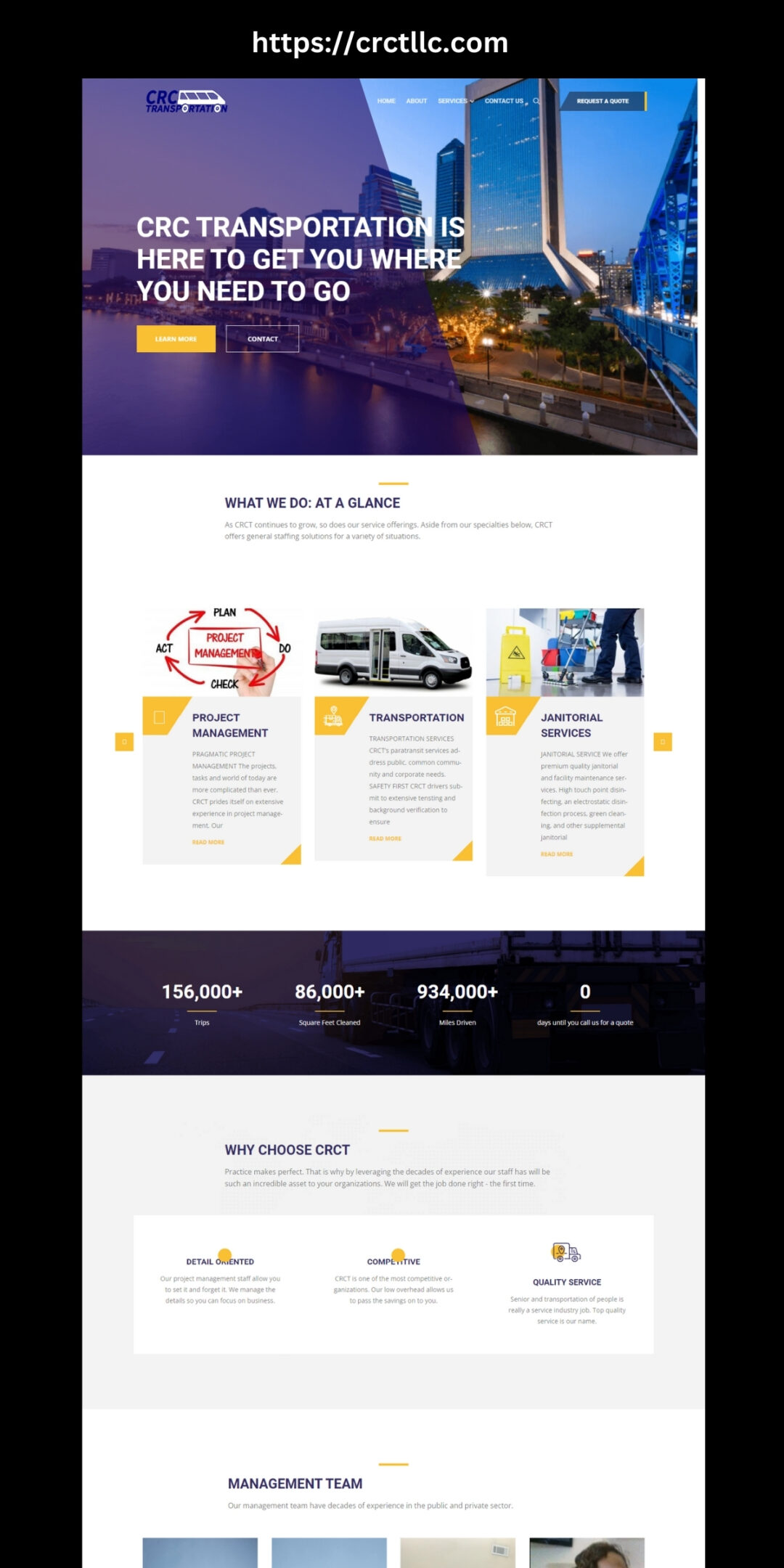 Elevate Your Online Presence with Web City Lab: CRCTLLC.com Success Story