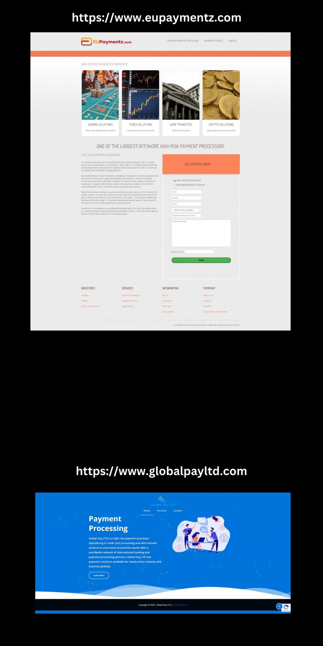 Elevate Your Online Presence with Web City Lab: EUPaymentz.com & GlobalPayLtd.com Success Stories