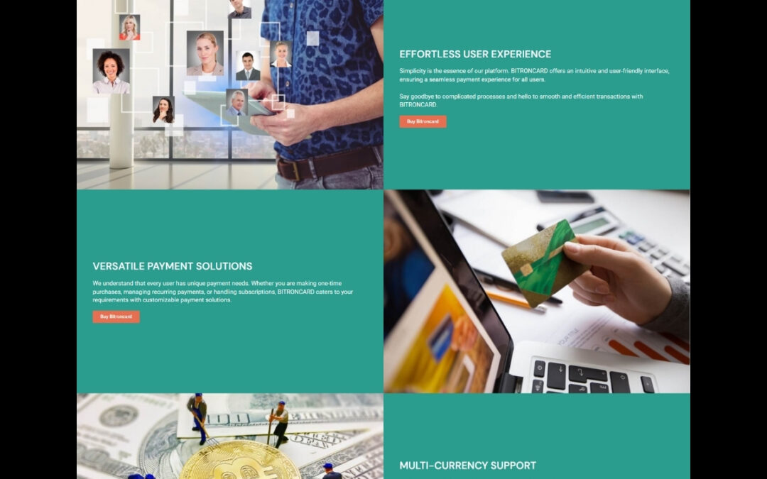 Elevate Your Online Presence with Web City Lab: Bitroncard.com Success Story