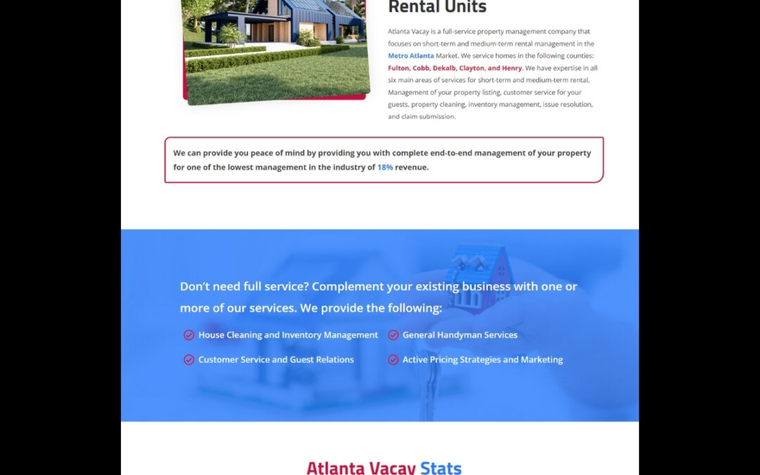 Transform Your Online Presence with Web City Lab: AtlantaVacay’s Success Story
