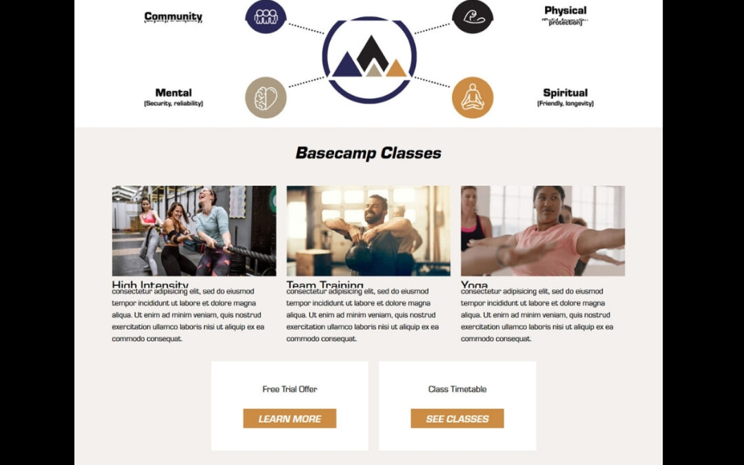 Basecamp Website using Avada Theme